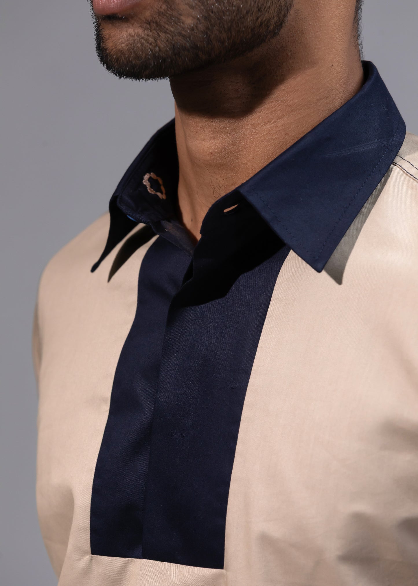 Neutral Drift Polo Shirt