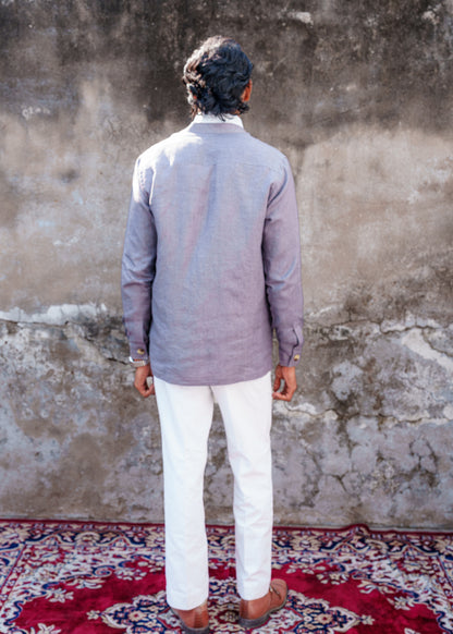 Grey Safari Shirt