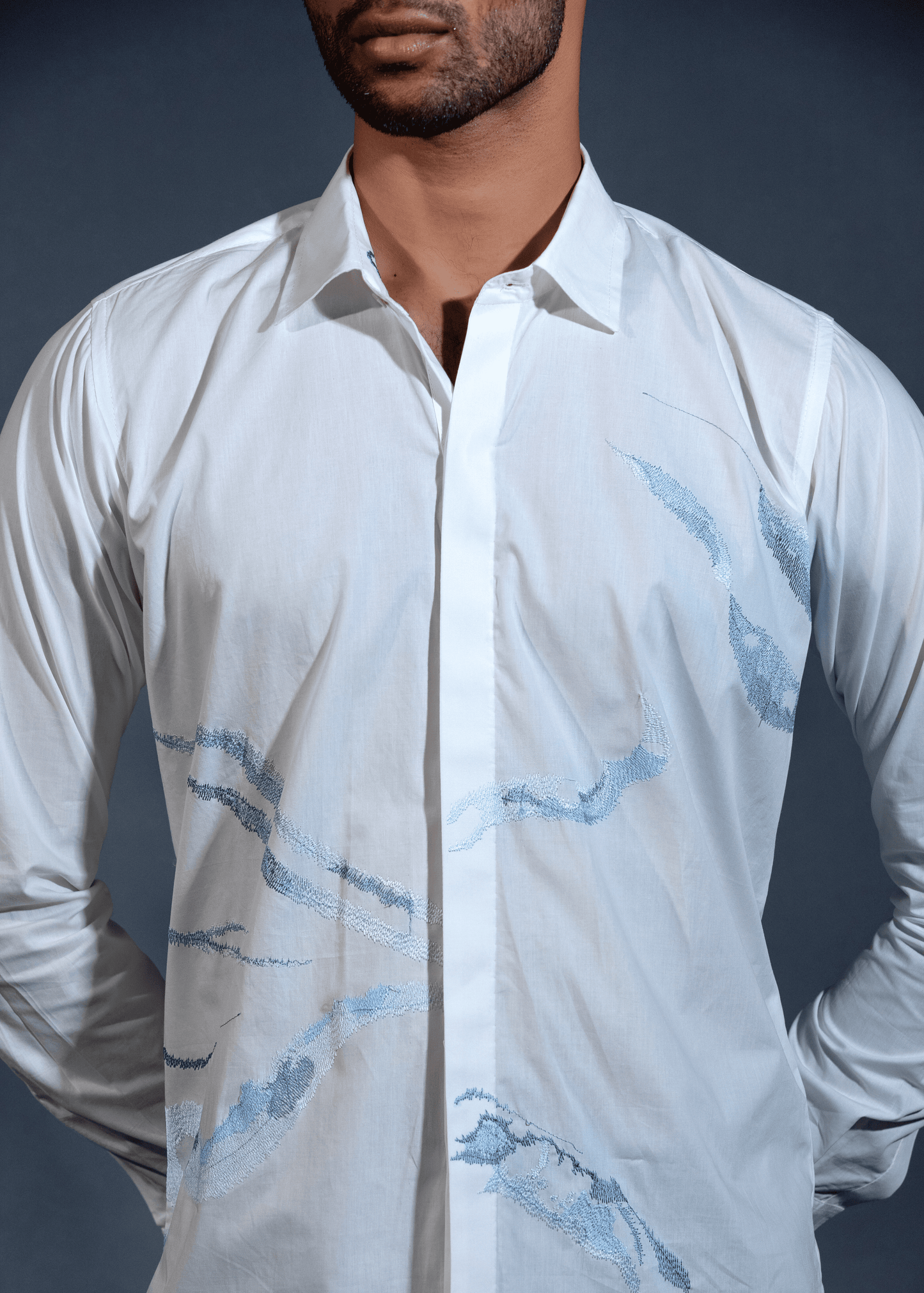 Elan Martini White Shirt