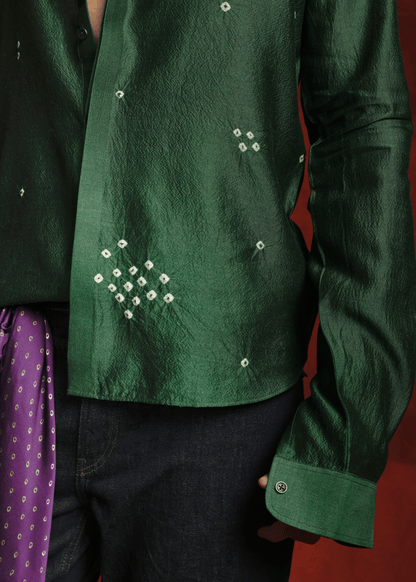 Panna Bandhej Shirt