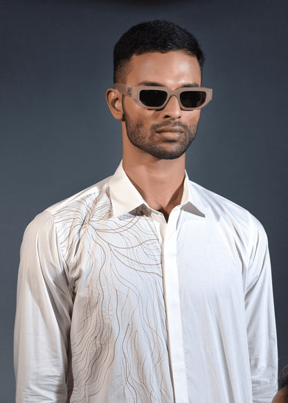 Monaco Gala White Shirt