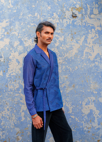 Side Tie Buckle Shirt
