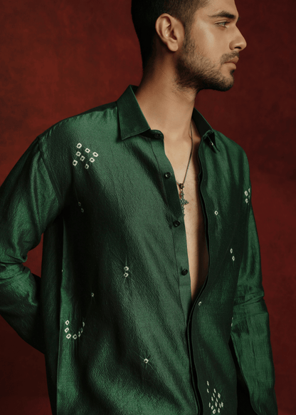 Panna Bandhej Shirt