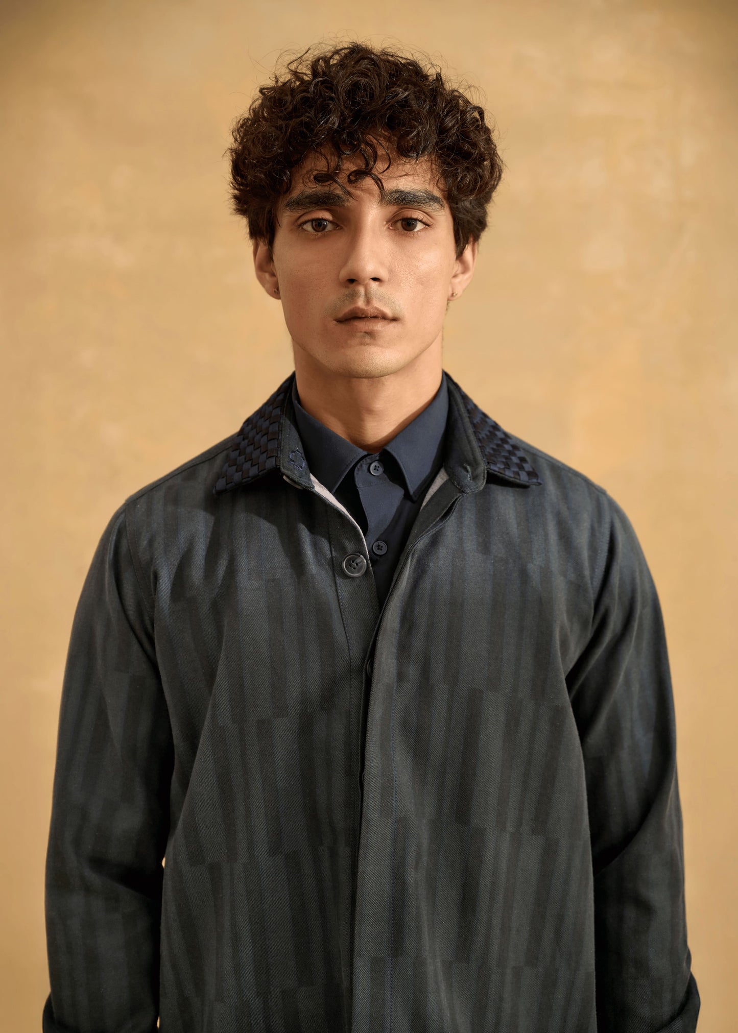 Braided Noir Shacket