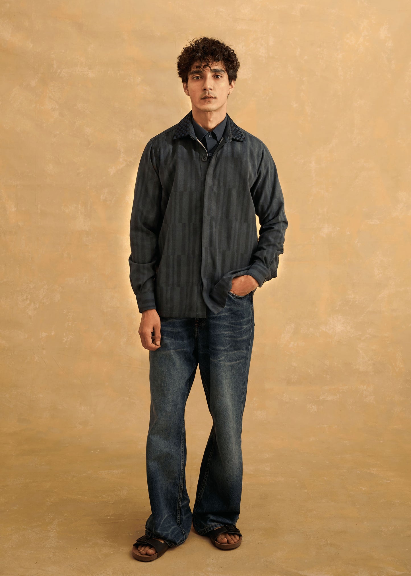 Braided Noir Shacket