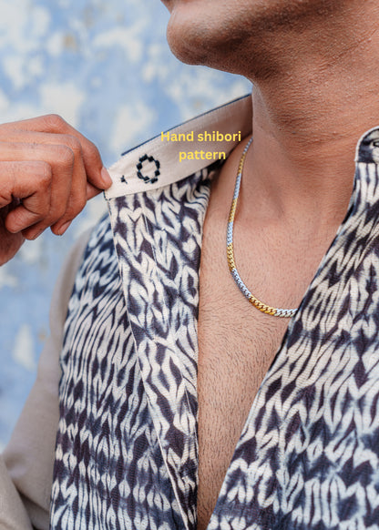 Black Shibori Shirt