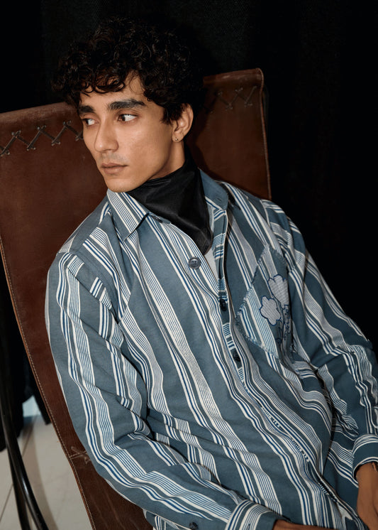 Mosaic Canvas Shacket