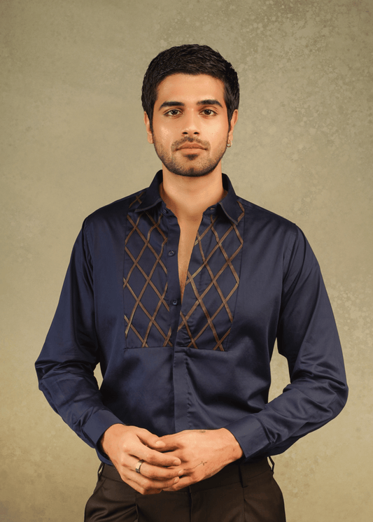 Leather Signature Shirt