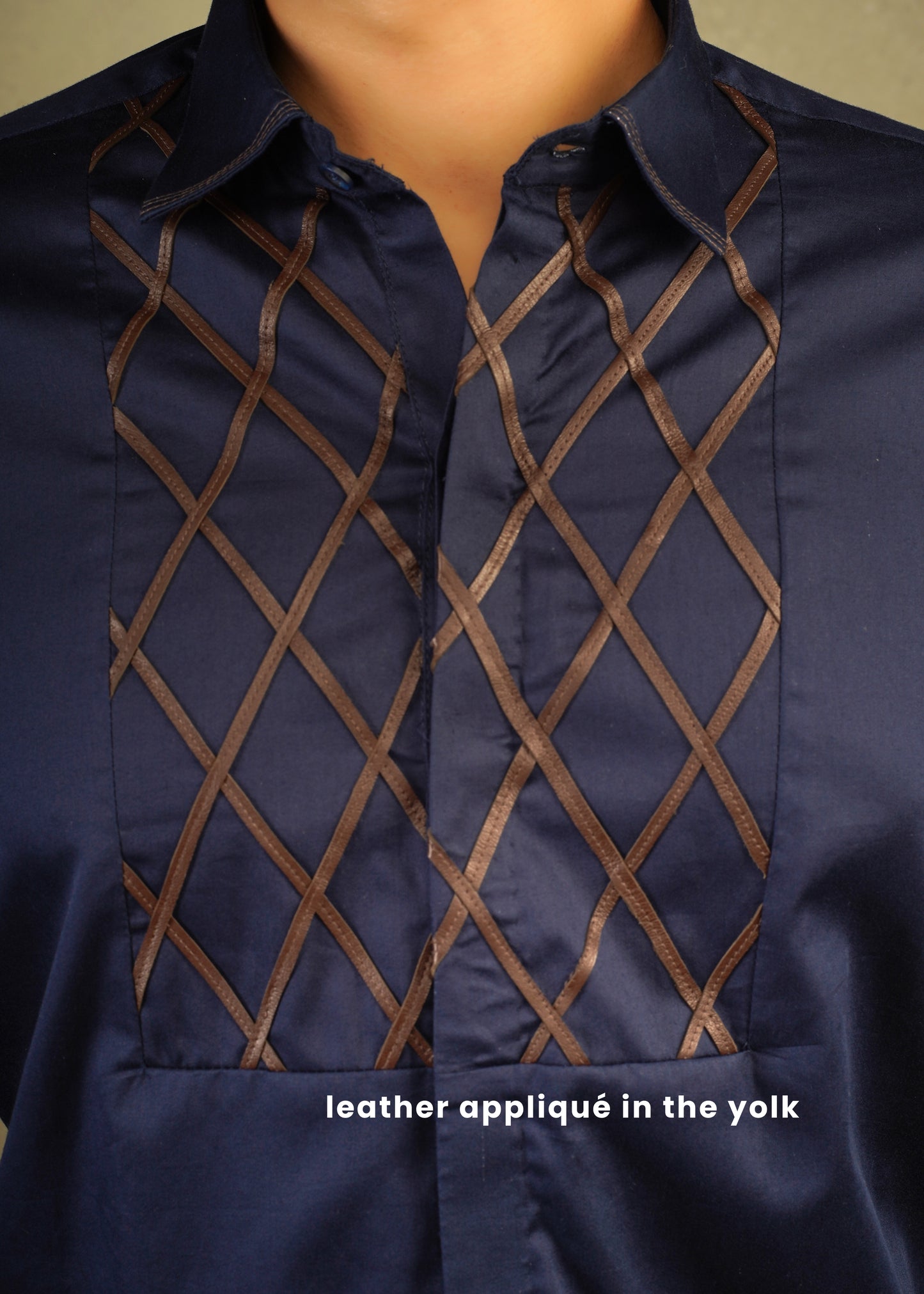 Leather Signature Shirt