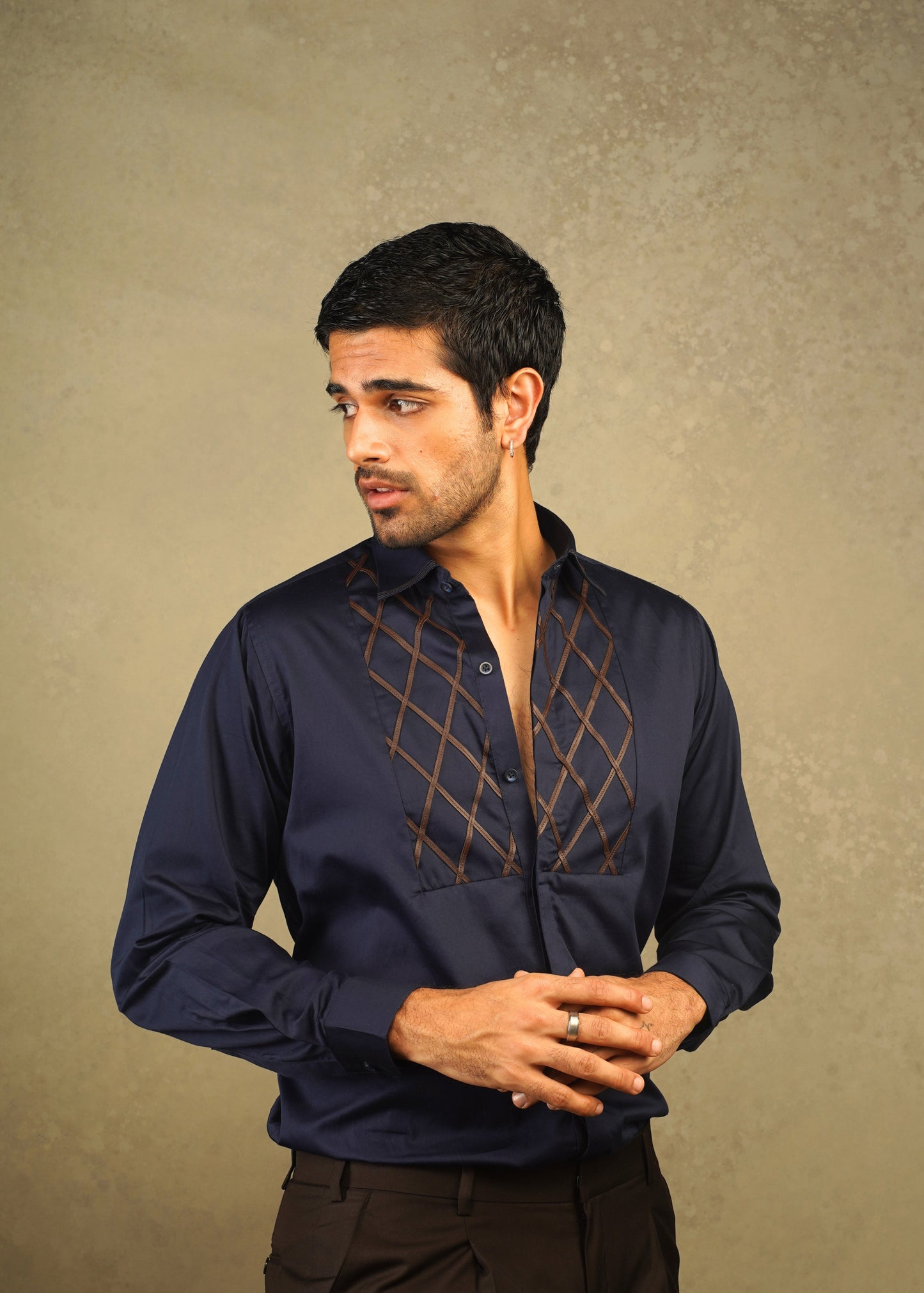 Leather Signature Shirt