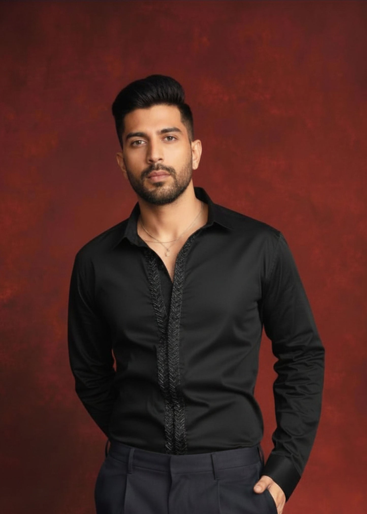 Nightfall Drip Black Shirt