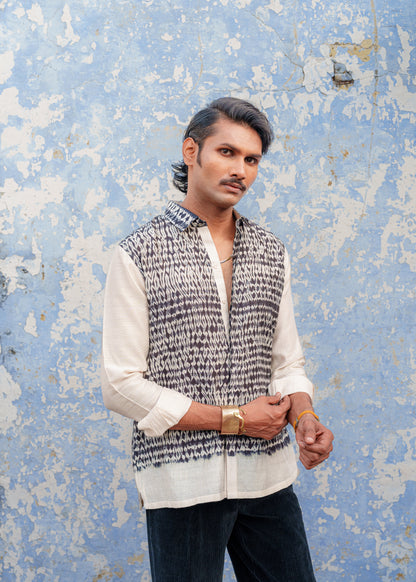 Black Shibori Shirt