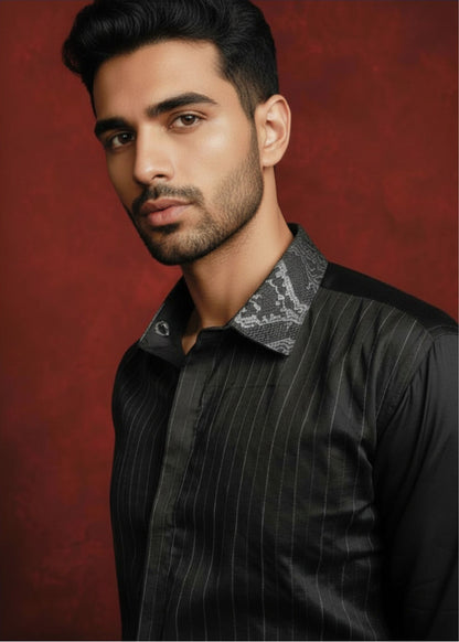 Rhythm Royale Black Shirt
