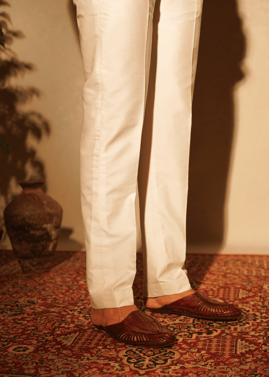 Classic Beige Tapered Pant