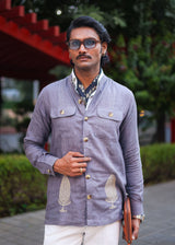 Grey Safari Shirt