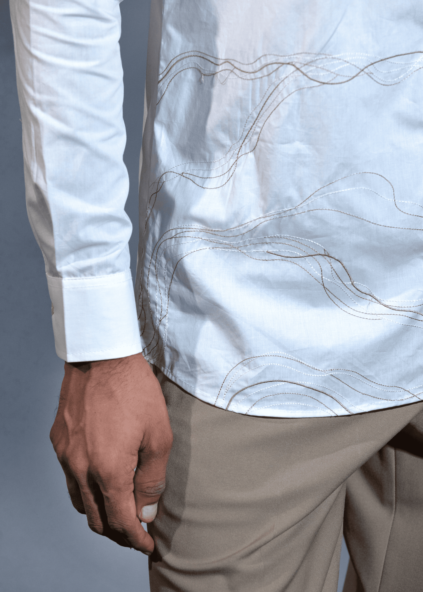 Sidecar Luxe White Shirt